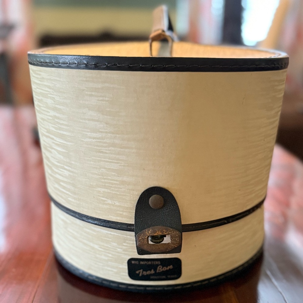 Vintage Hat Wig Box